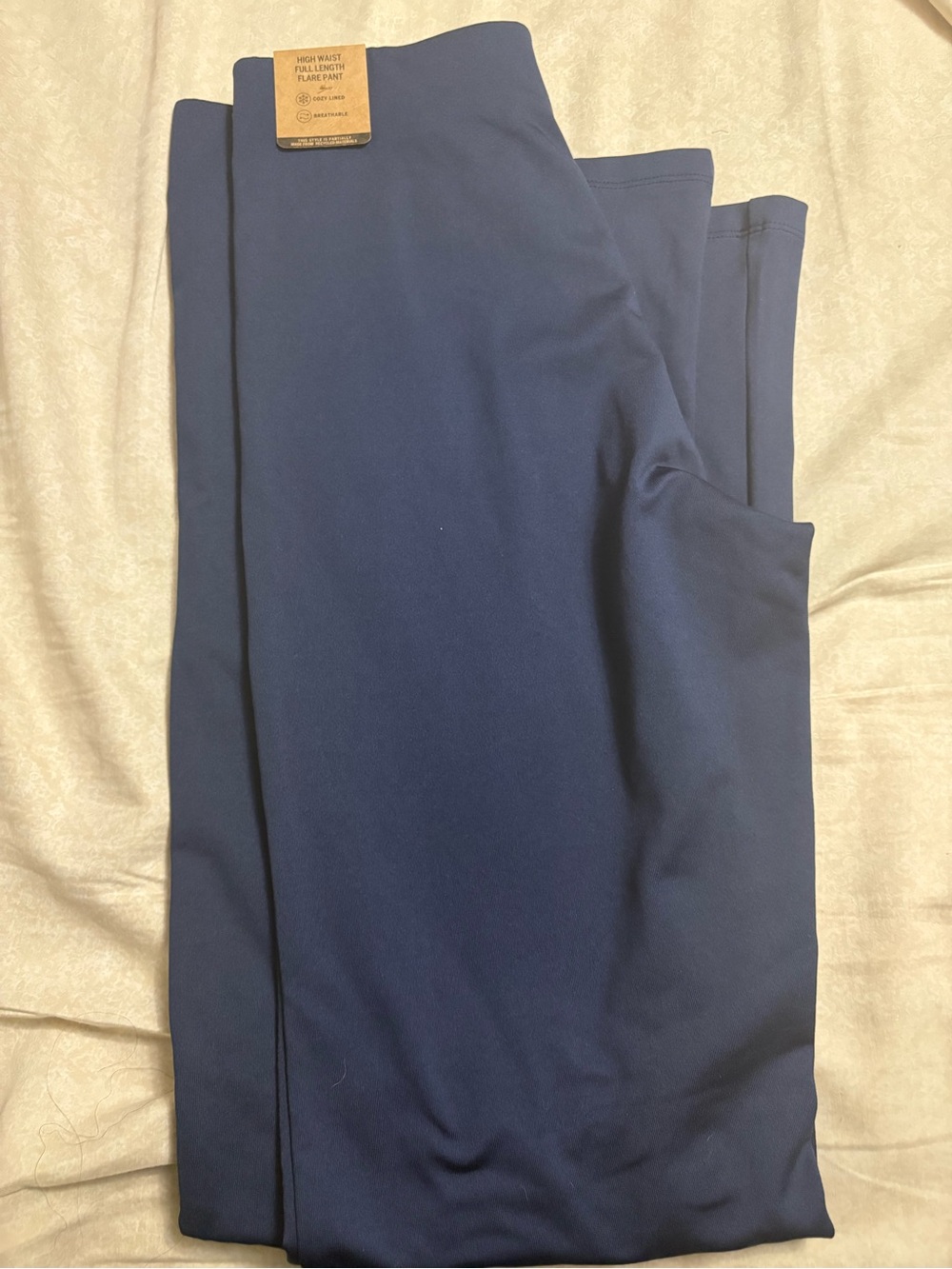 PINK Victoria's Secret High-Waist Flare Leggings - Navy Blue